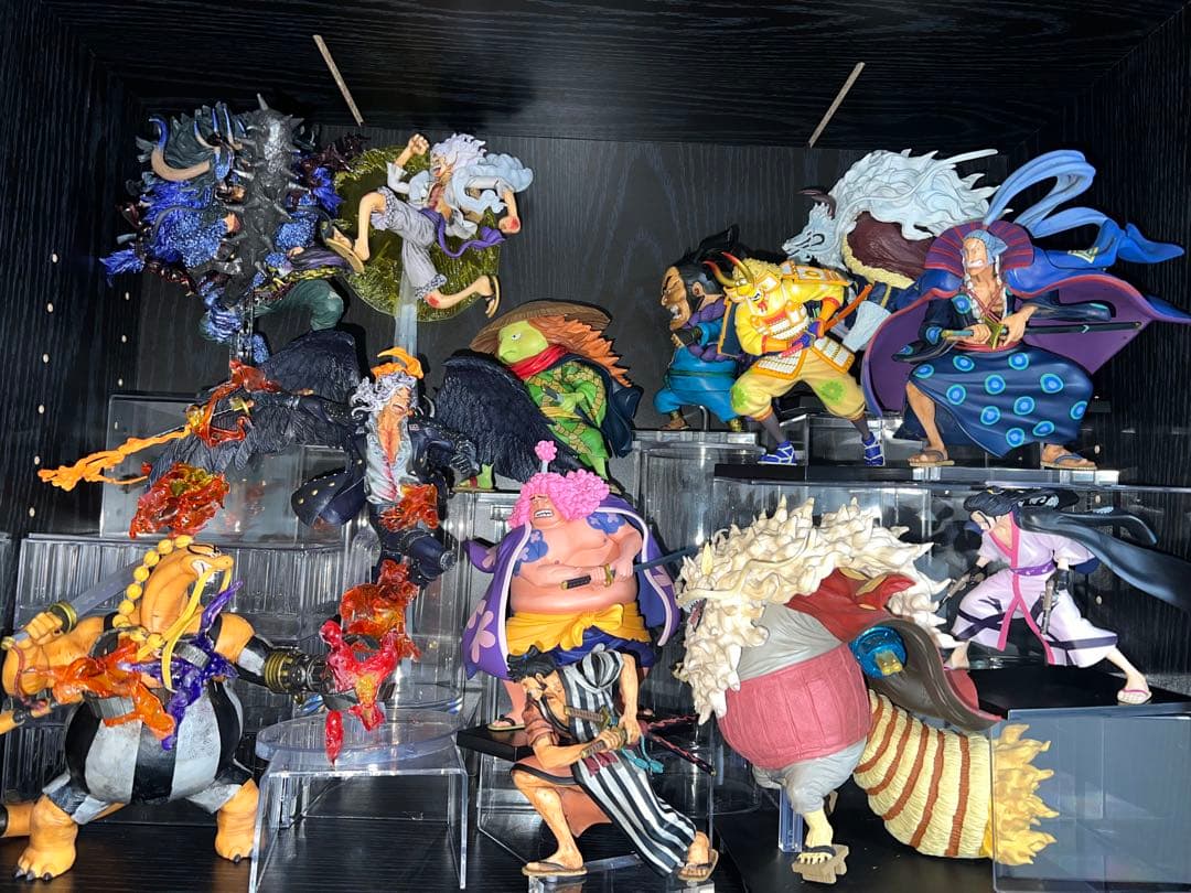 ワンピース　一番くじ　赤鞘九人男　カイドウ　キング　クイーン　ラストワン　箱無し