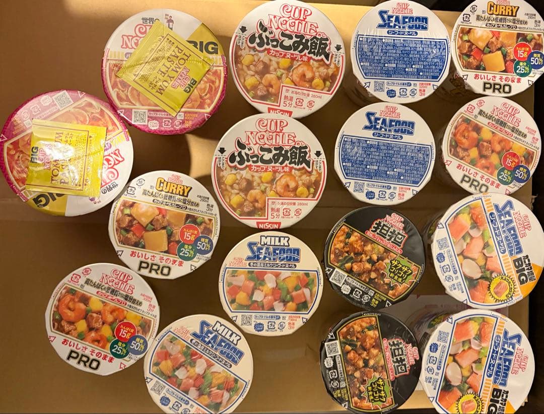 お*ん様 カップヌードル☆ラ王☆UFO☆他カップ麺20種40個☆11608円相当