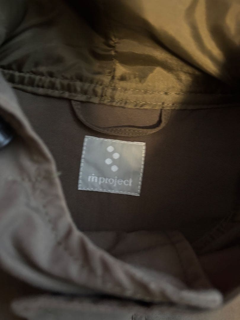 リンプロ カーキフード付きジャケット　リンプロジェクト