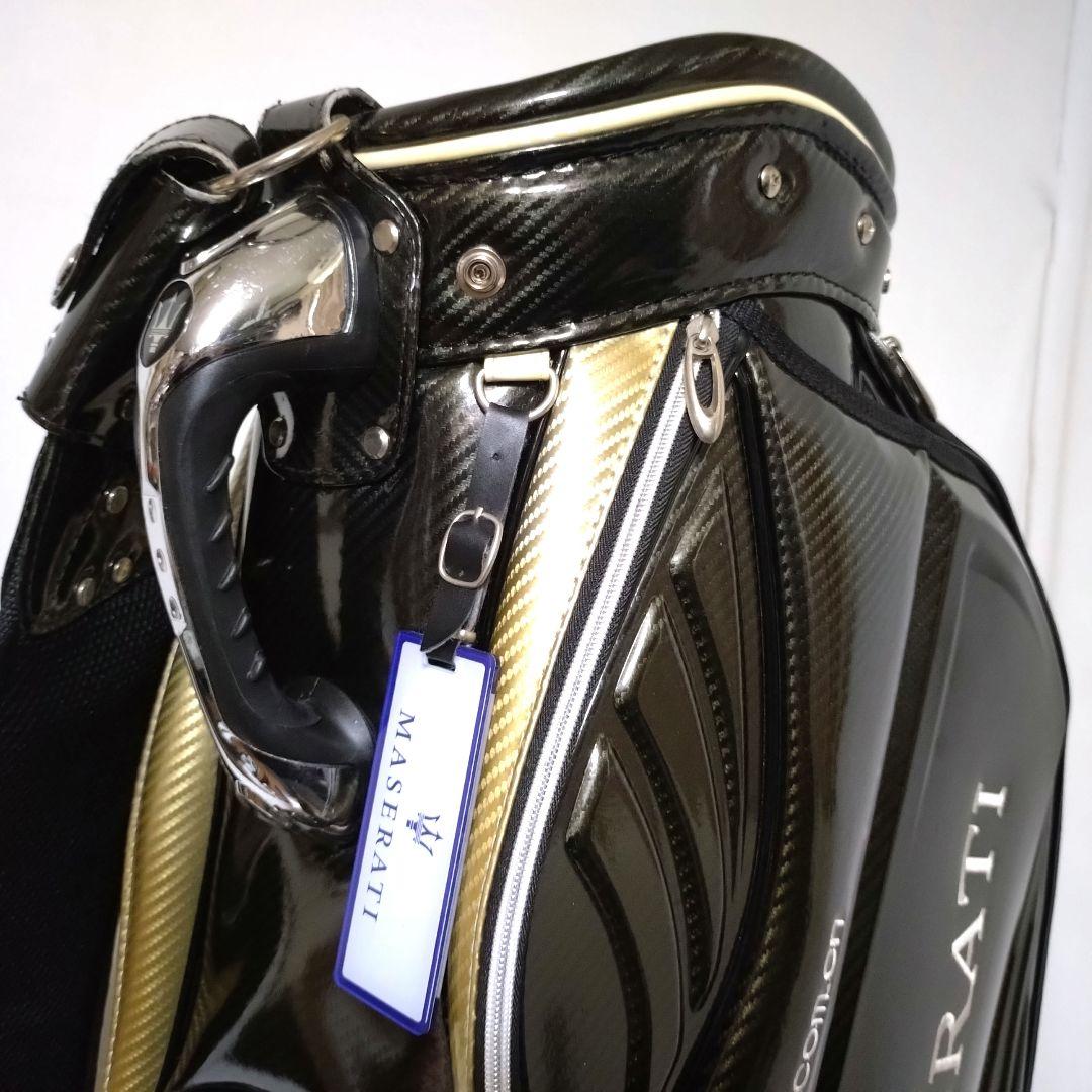 希少　MASERATI　キャディバック　ゴルフバッグ　マセラティ　非売品　3点式