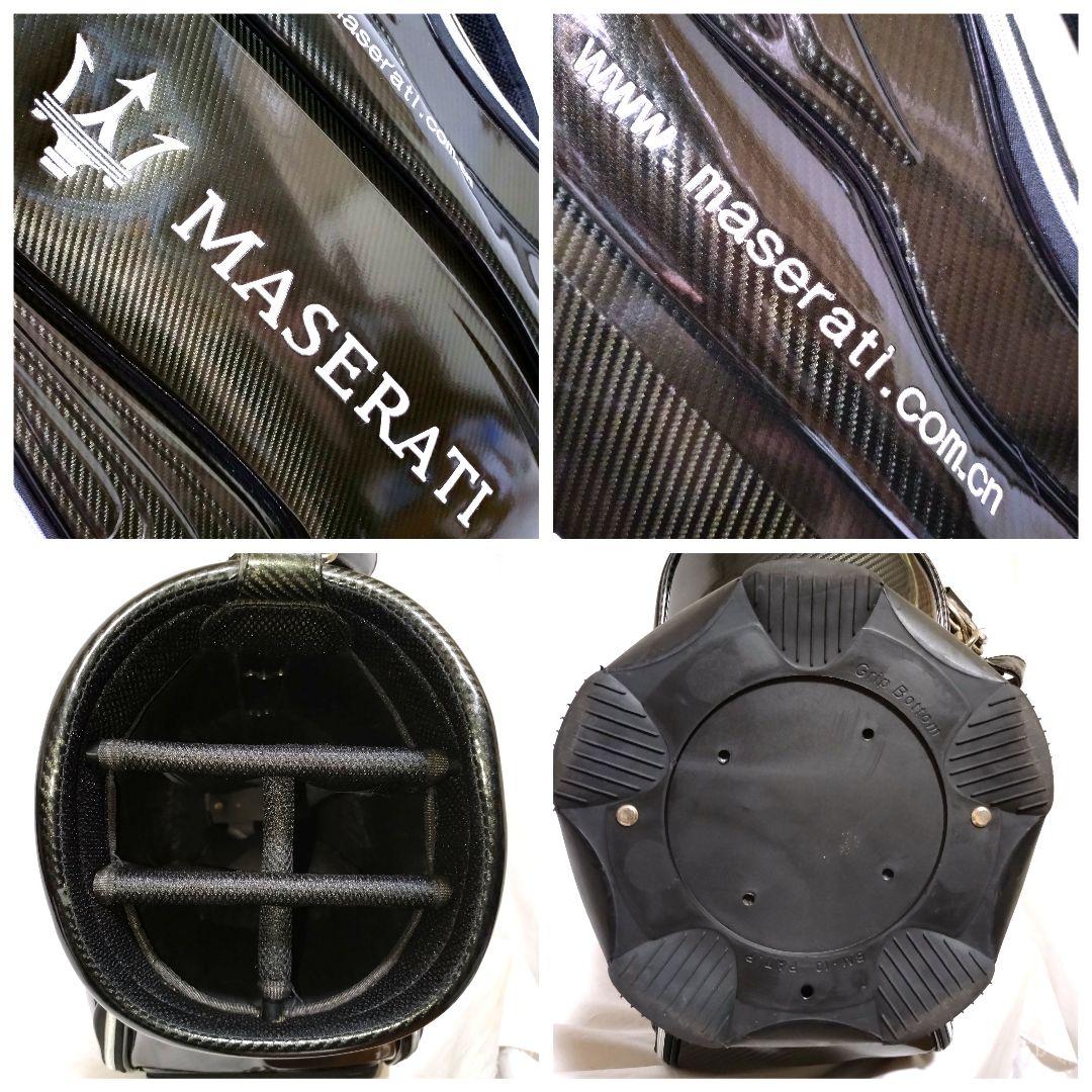 希少　MASERATI　キャディバック　ゴルフバッグ　マセラティ　非売品　3点式
