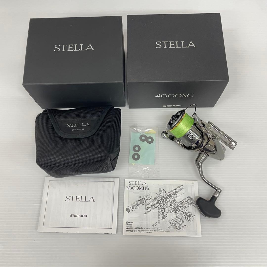 knlife123-0130 シマノ　18ステラ　4000XG スピニングリール