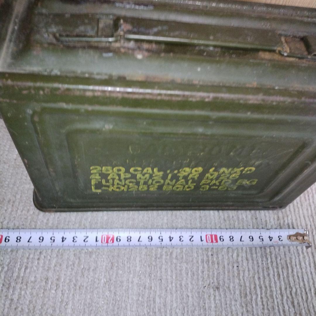 送料無料　AMM BOX CAL 50 M2 アンモ缶　ヴィンテージ　サバゲー
