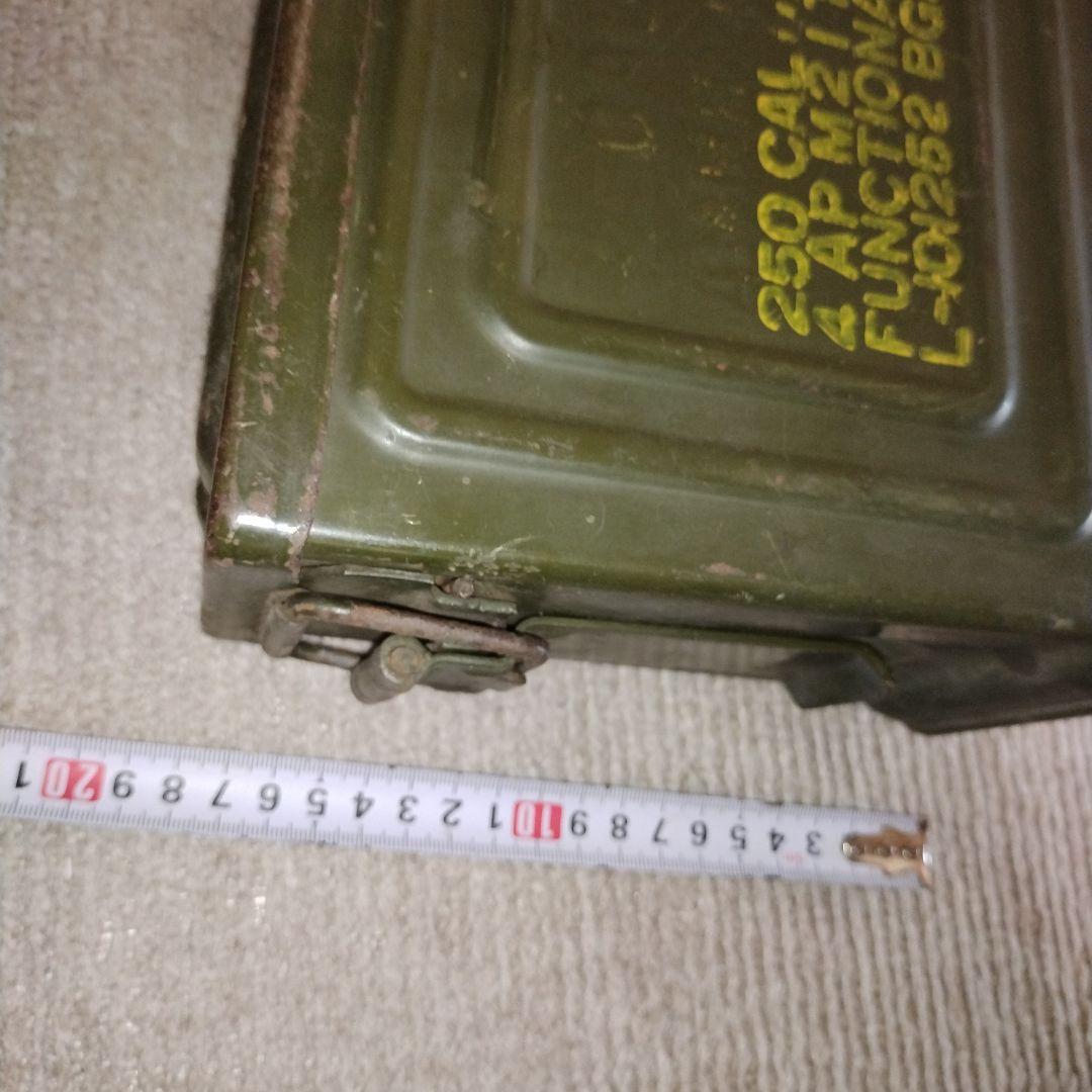 送料無料　AMM BOX CAL 50 M2 アンモ缶　ヴィンテージ　サバゲー