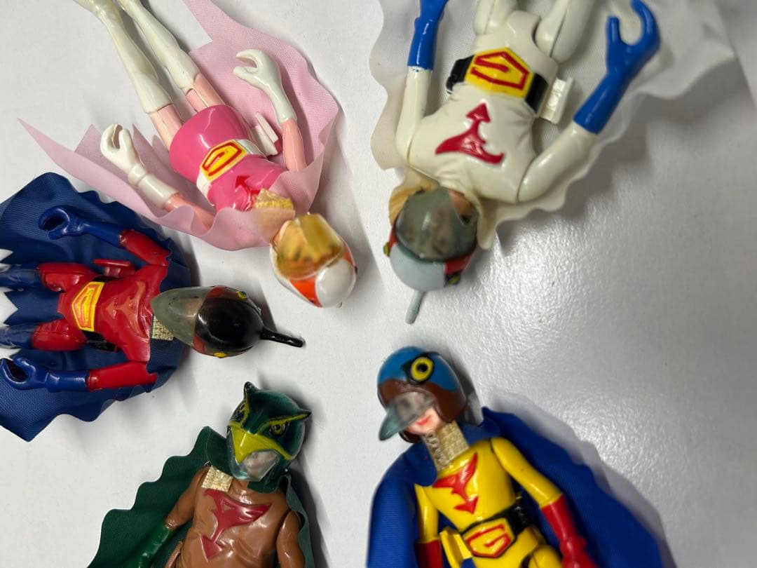 コメント必読　ポピー　ガッチャマン　ヒーローボックス　ファイブ　白鳥のジュン