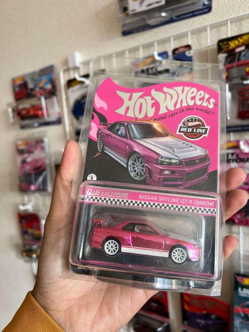 ホットウィール　RLC NISSAN SKYLINE GT-R (BNR34)