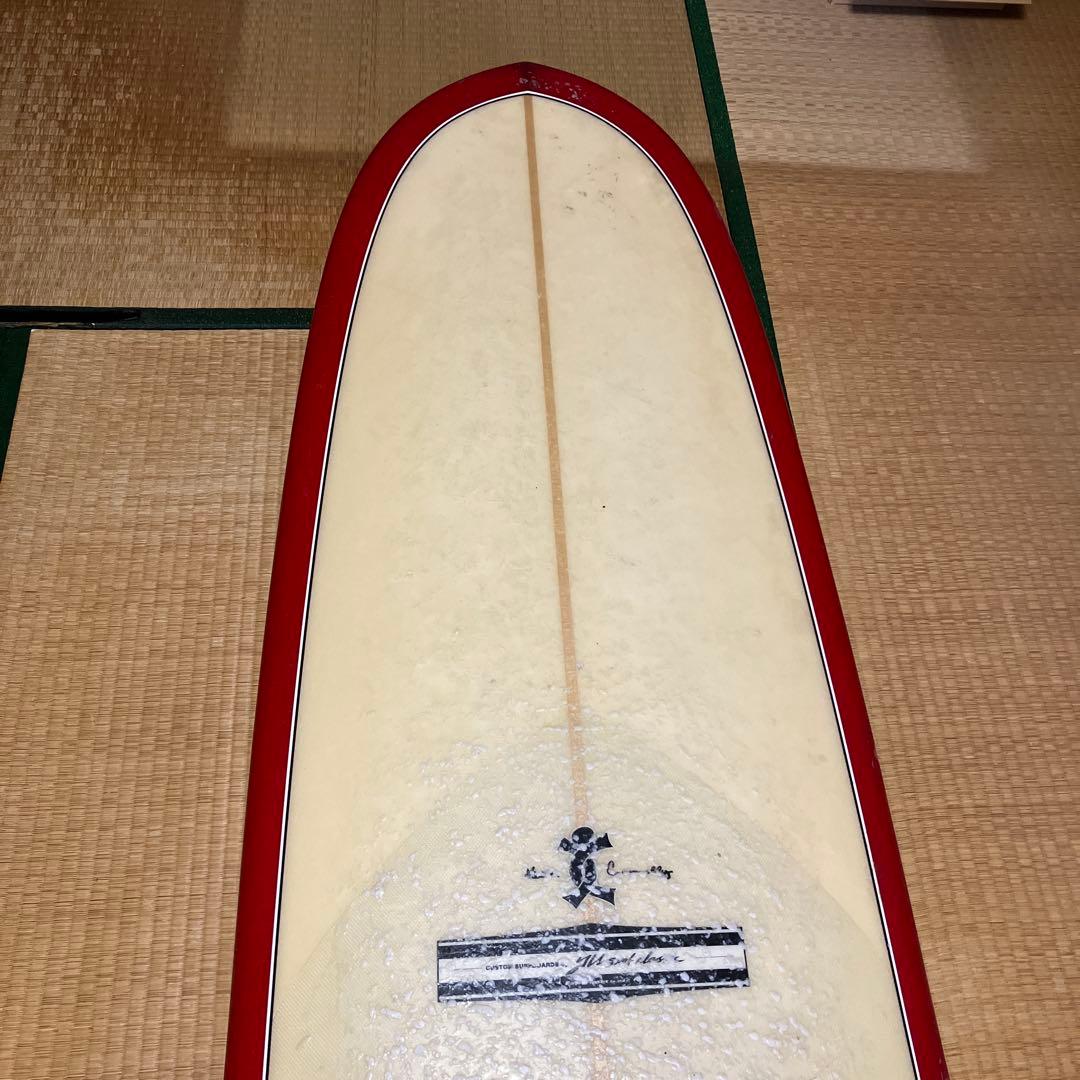 ワイユー YU サーフボードロングボード　手渡しのみ　フィンつき