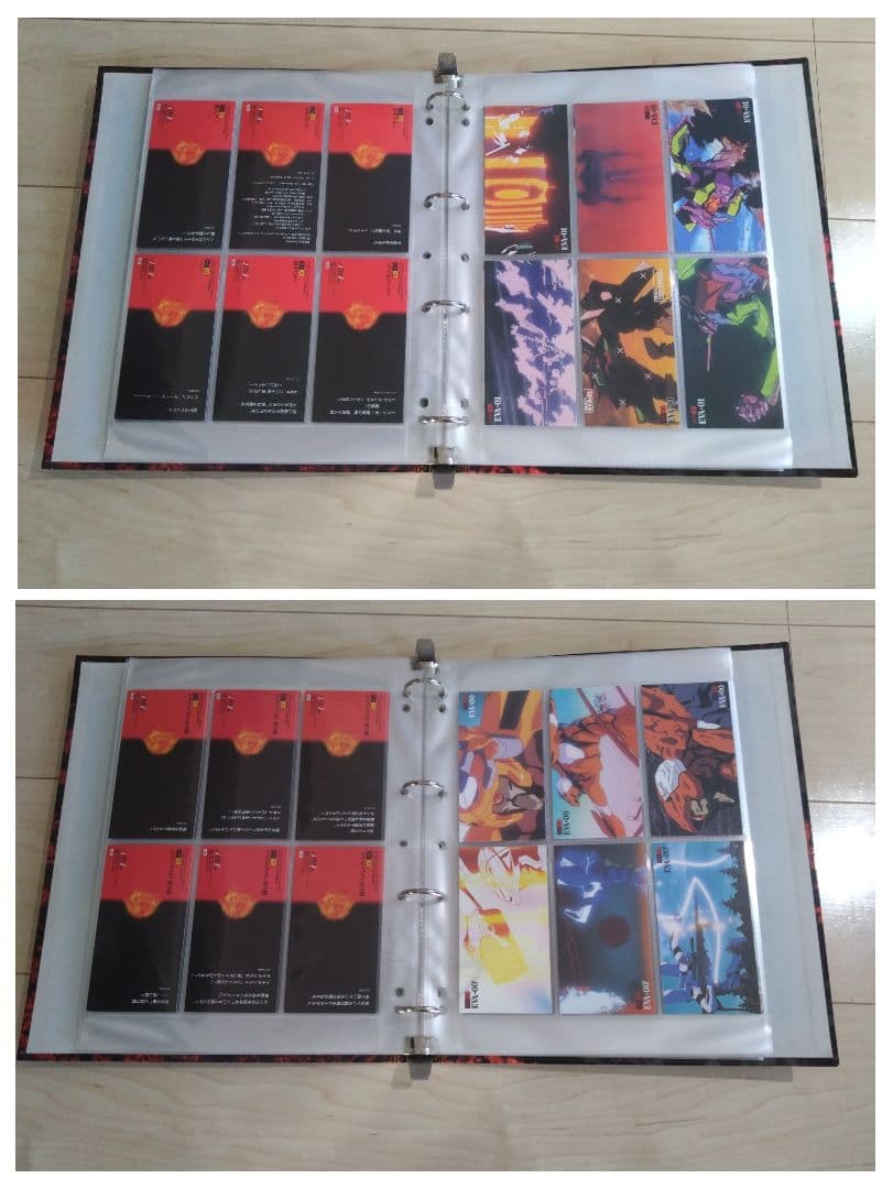 新世紀エヴァンゲリオン カードダスマスターズワイド 第1弾 専用バインダー付き