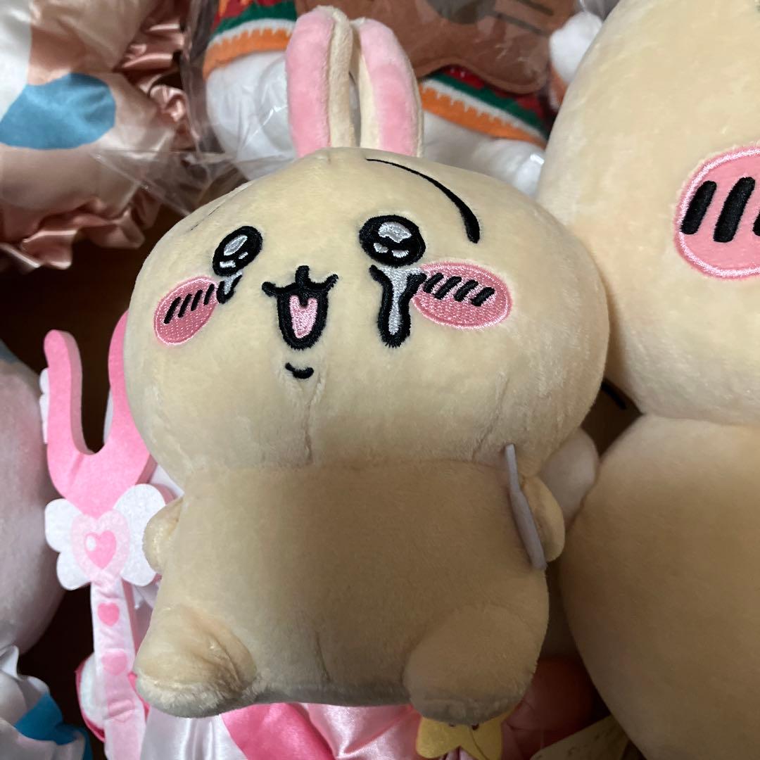 【メルカリ便】新品未使用　ちいかわ ハチワレ　うさぎ　ぬいぐるみ 10点