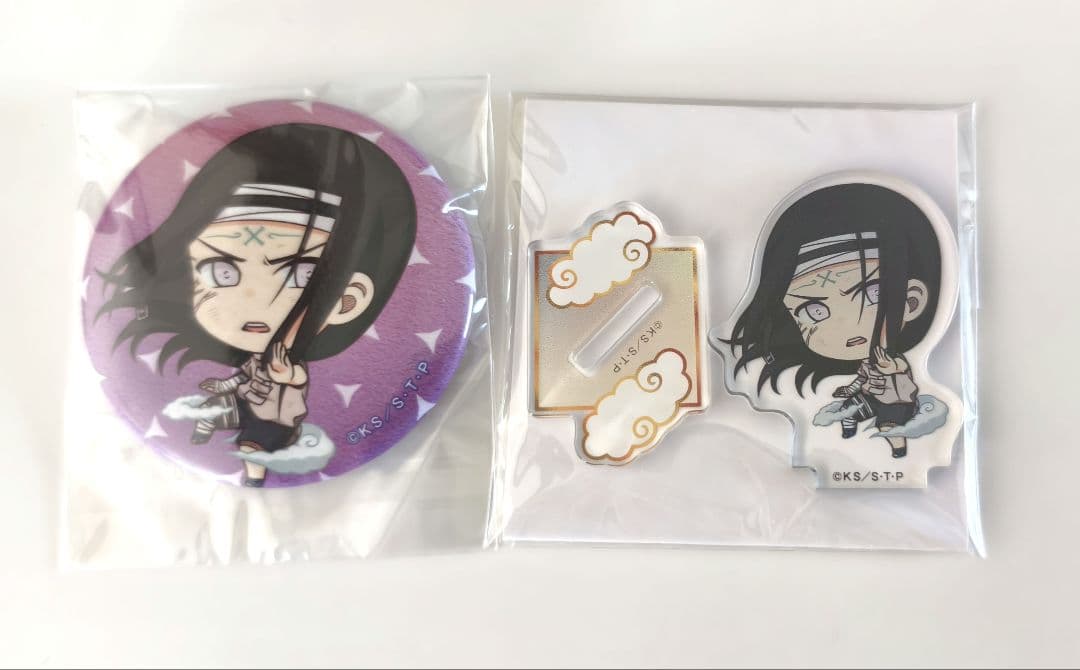 NARUTO 渋谷 PARCO パルコ　過去　アクリルスタンド　缶バッジ　ネジ