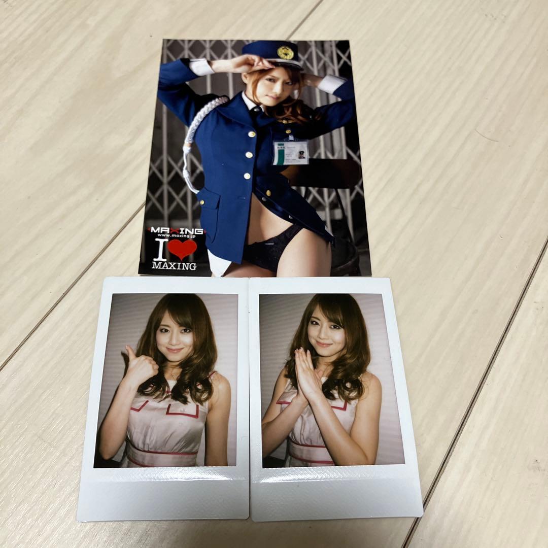 吉沢明歩　チェキ　ポストカード