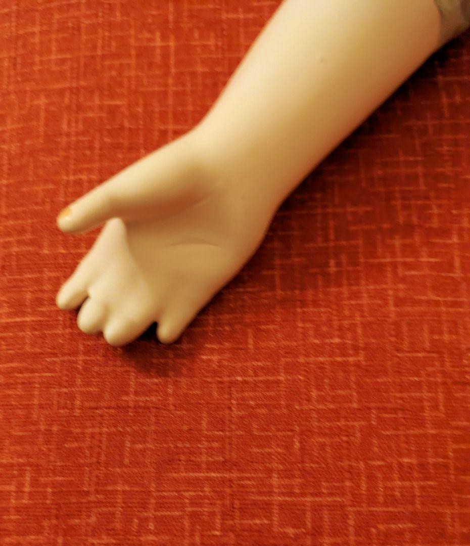 昭和初期　12号 市松人形　在銘　ビスクドール　日本玩具人形類統制協会