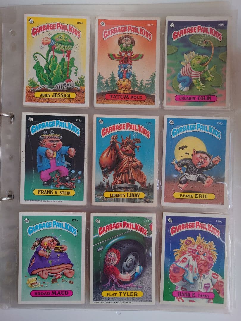 ビンテージ　1986年　USA ガーベッジペイルキッズ　カード　単品-まとめ売り