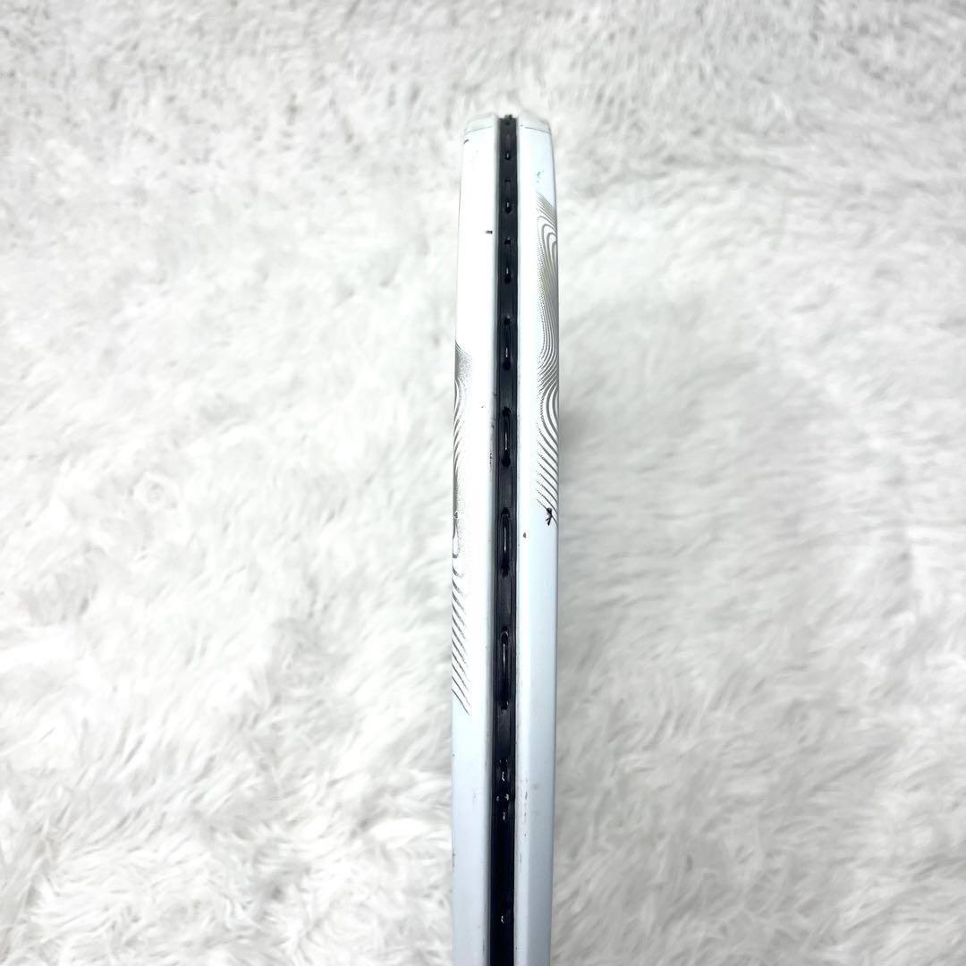 【良品】ヨネックス ナノフォース8v REV SL2 ソフトテニス 前衛用　白