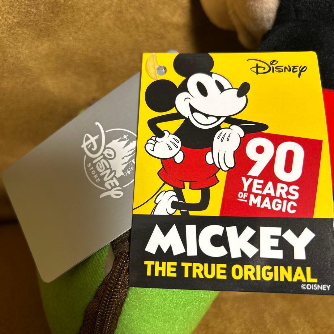 ミッキーマウス　ぬいぐるみ 90周年　ミッキーの汽車旅行　ディズニーストア