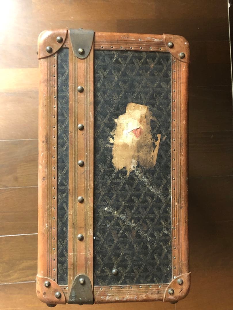 【希少】ゴヤールヴィンテージトランクケース1930年代 GOYARD