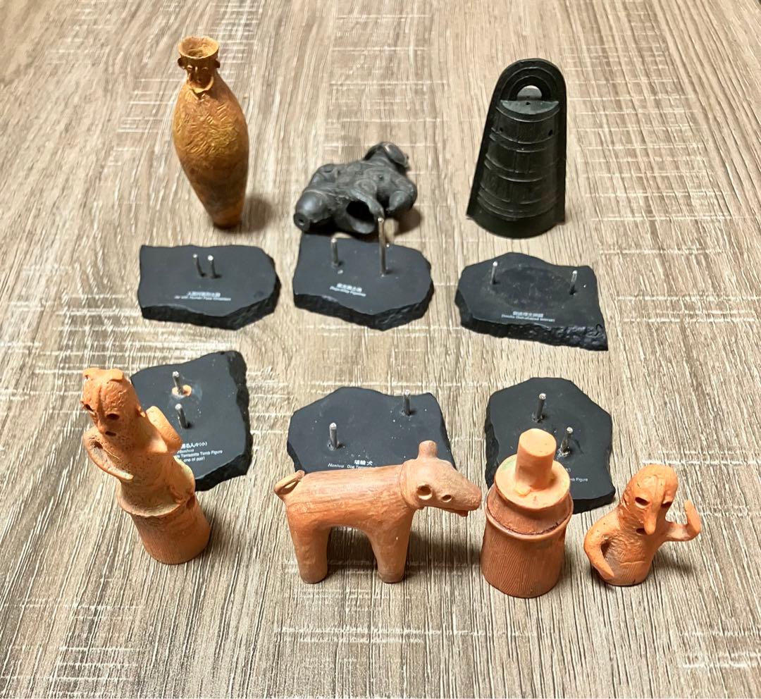 海洋堂　東京国立博物館公式カプセルフィギュア　考古学ミニチュア　第一集　全6種