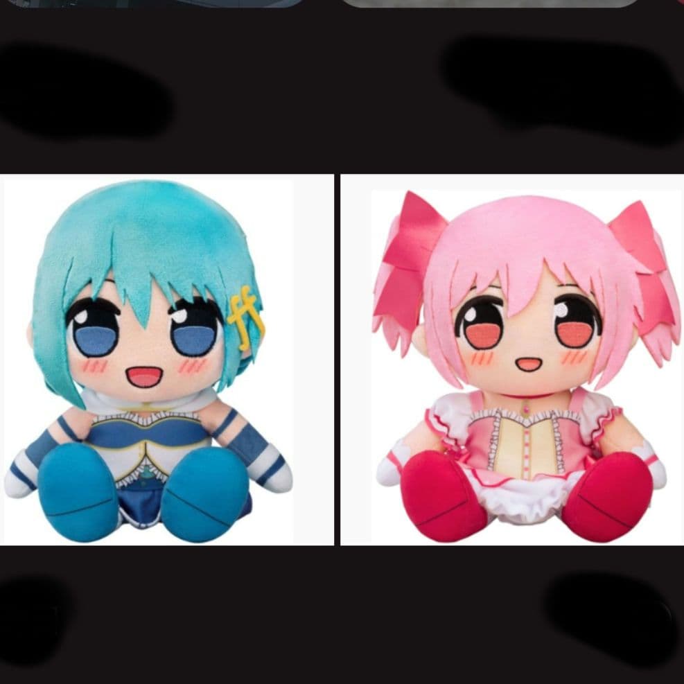 魔法少女まどか☆マギカ　くりぱん　ぬいぐるみ　美樹さやか　鹿目まどか