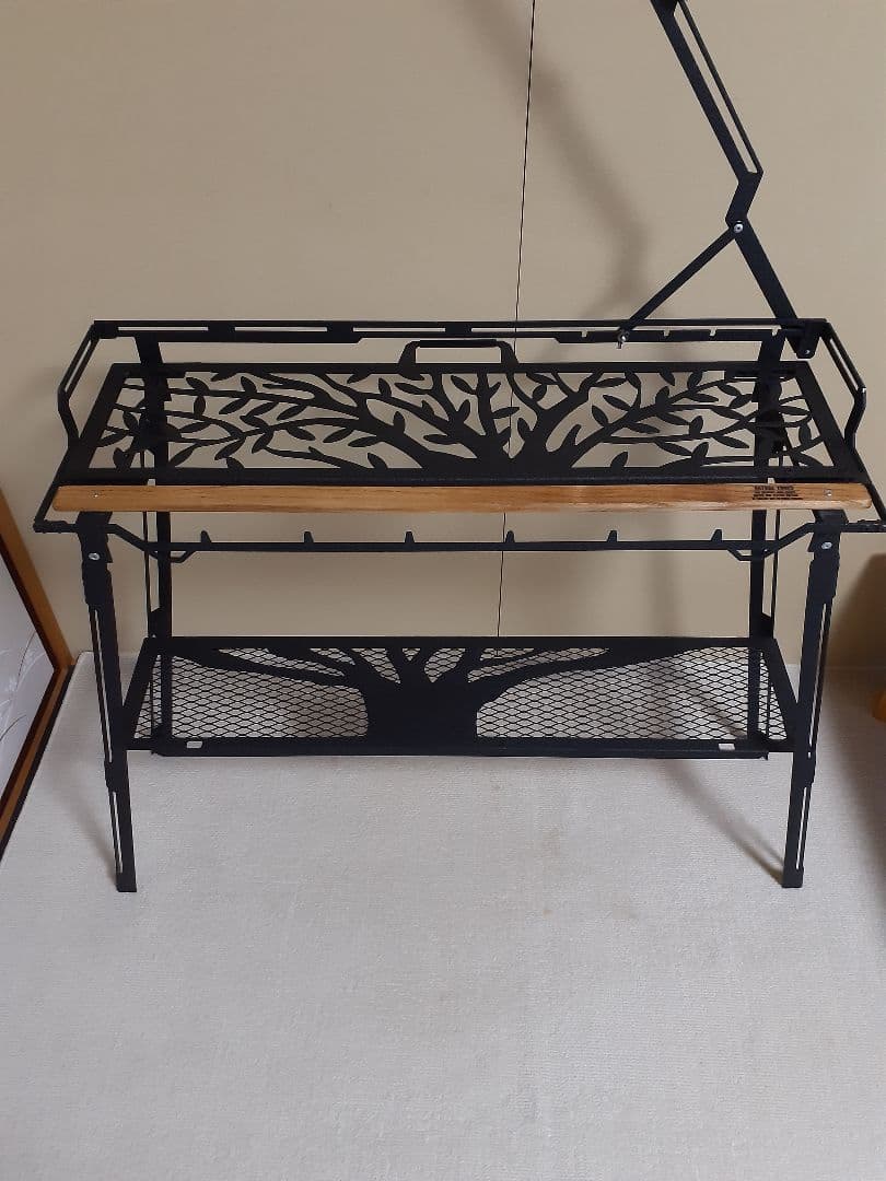 新品同様☆ネイチャートーンズ バーカウンターテーブル 大樹TAIJUバージョン