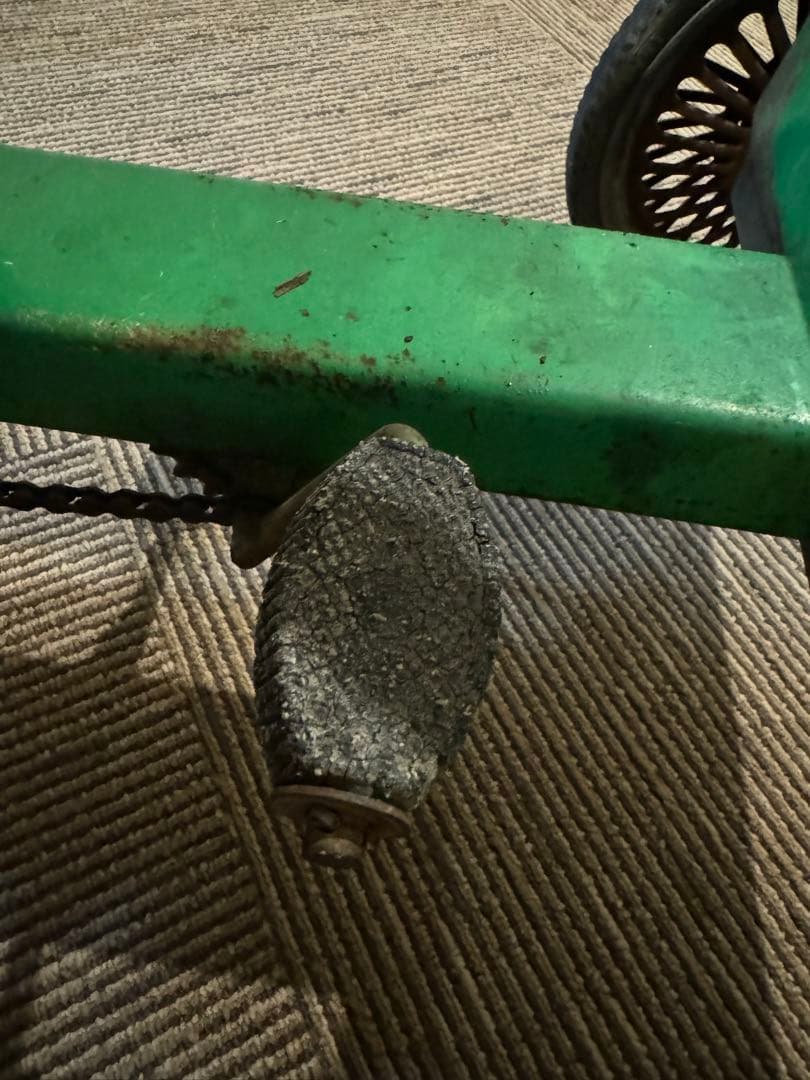 【最終値下/送料込】子供用のカート ブリキ製【レトロ】