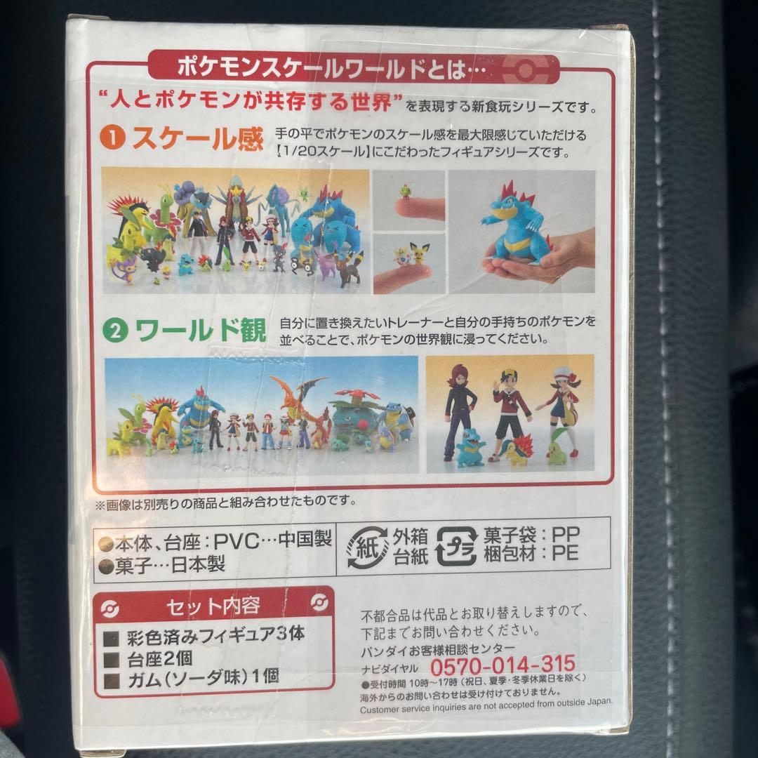 ポケモンスケールワールド ジョウト地方 シルバー＆アリゲイツ＆ニューラ 未開封