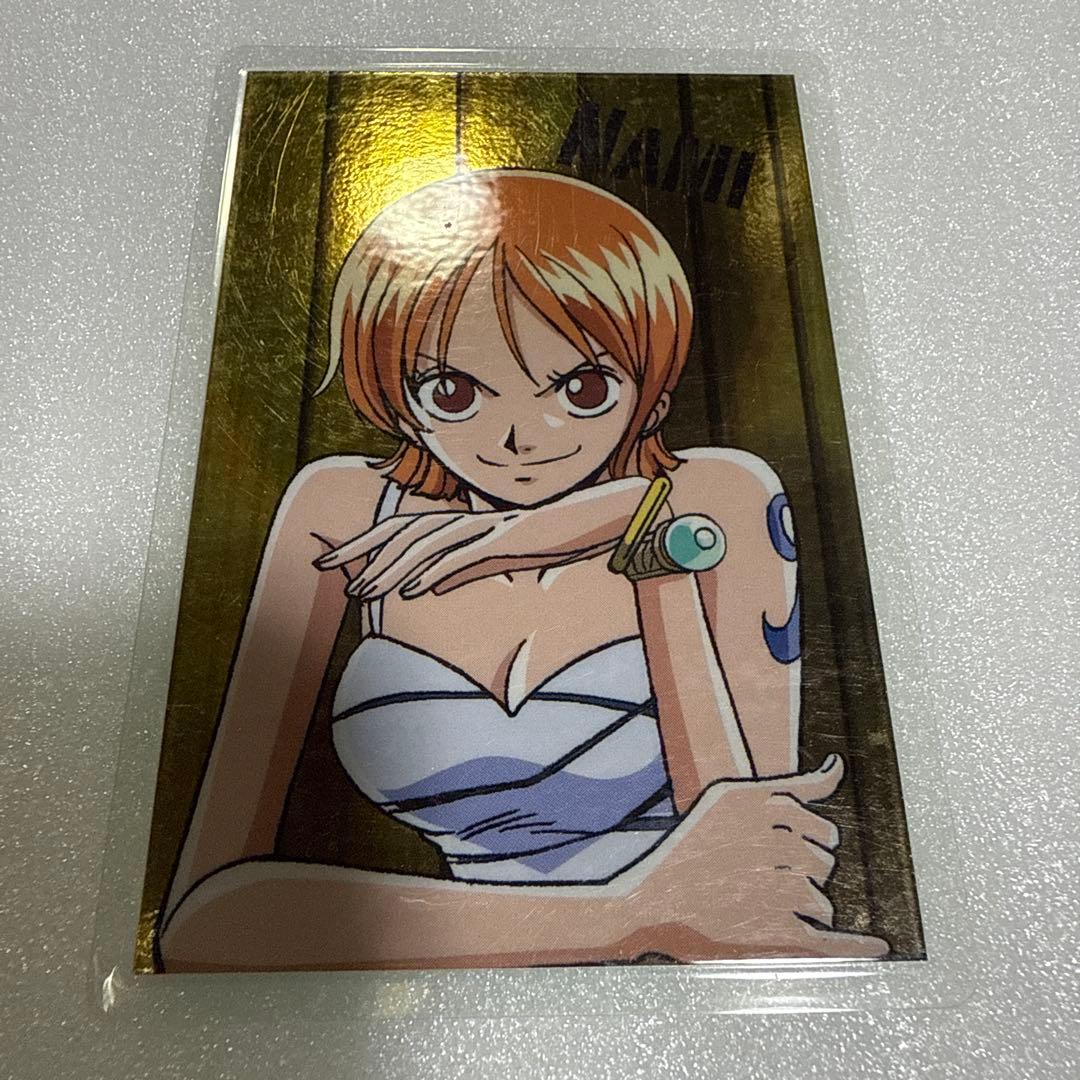 超貴重 希少 ワンピース ONE PIECE ナミ ラミネートカード 2枚
