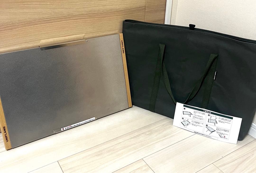 廃盤品　UNIFLAME ユニフレーム 焚き火テーブル　専用バッグ付き