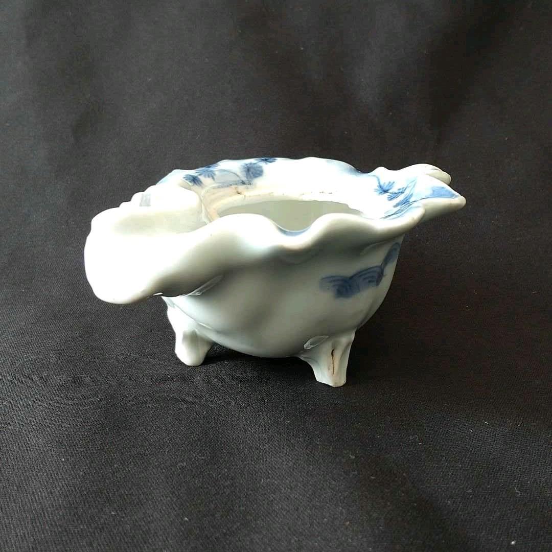 古伊万里　江戸中期　栄螺形　同手掲載　綺麗　貴重　骨董　茶道具