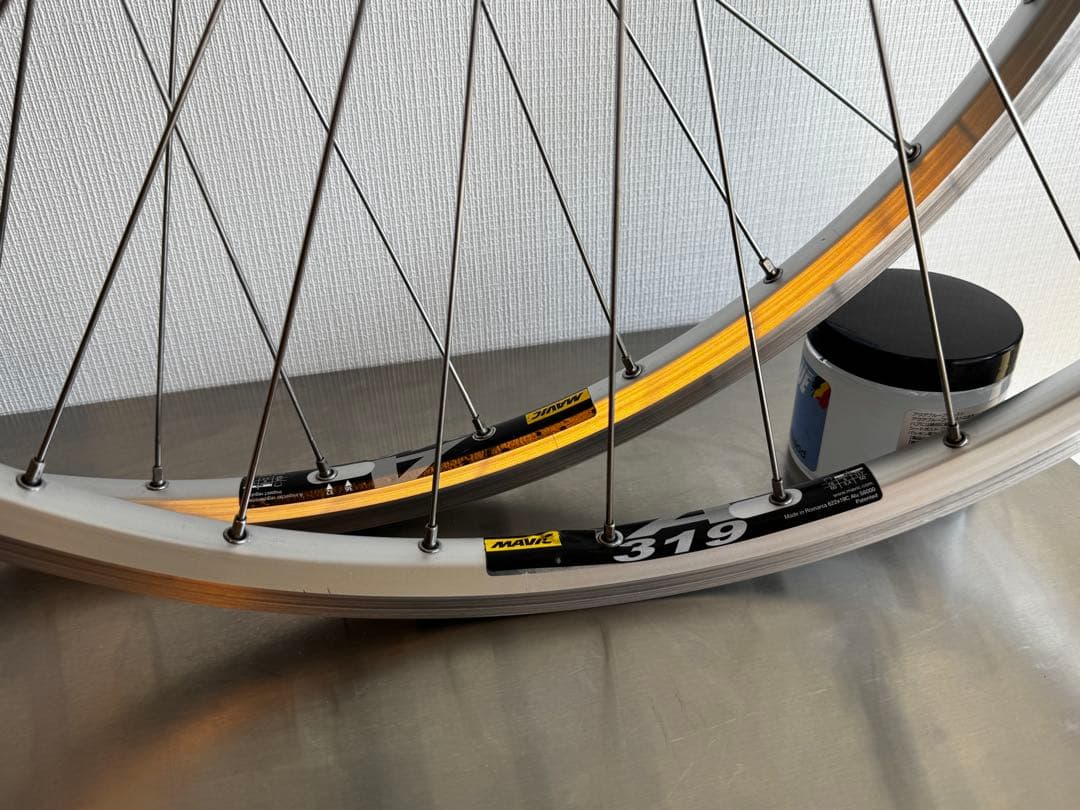 ピストホイール MAVIC A319 × GranCompe トラックハブ