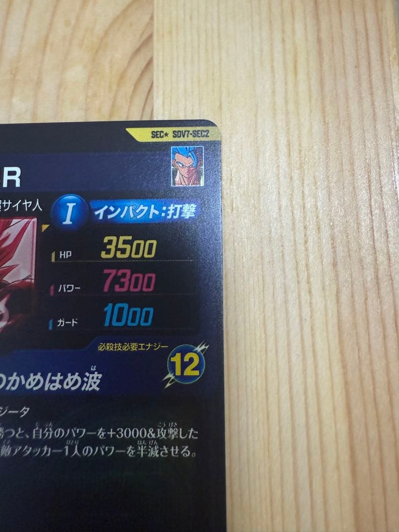 た*く様 ダイバーズ ゴジータ:BR SDV7-SEC2 パラレル