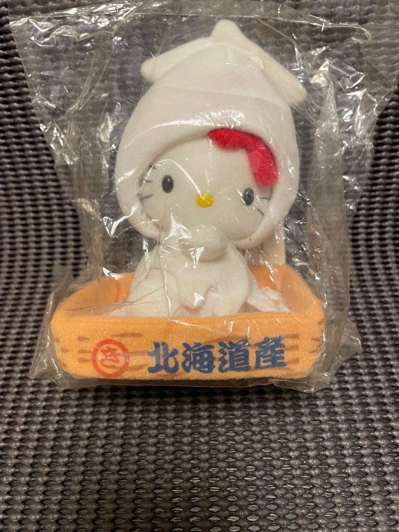北海道限定 ご当地 ハローキティ 希少イカ ぬいぐるみ