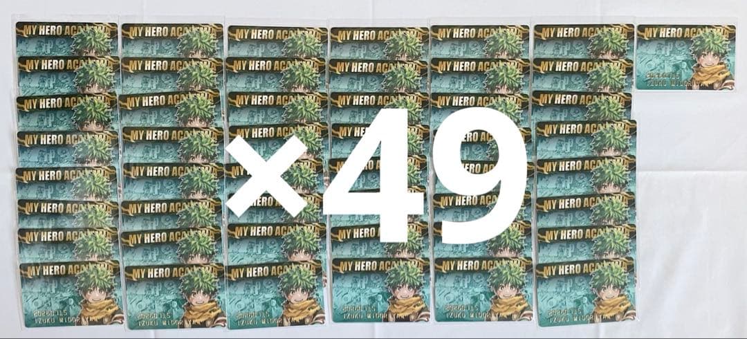 緑谷出久　オールマイト　ヒロアカ　バースデイコレクションカード2026