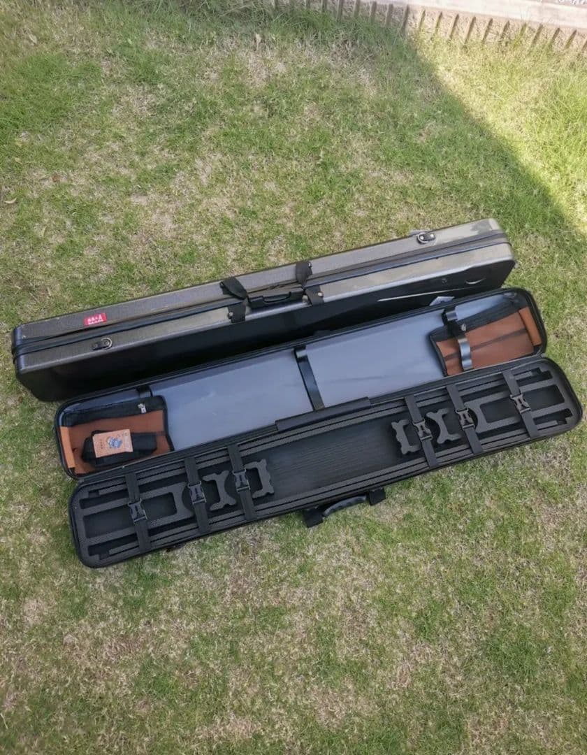 釣楽工房製、新品筏釣りロッドケースⅡ型、長さ120cm