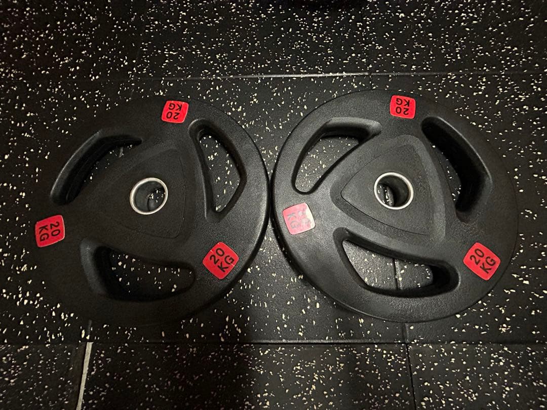 ラバープレート 20kg×2枚（40kgセット)