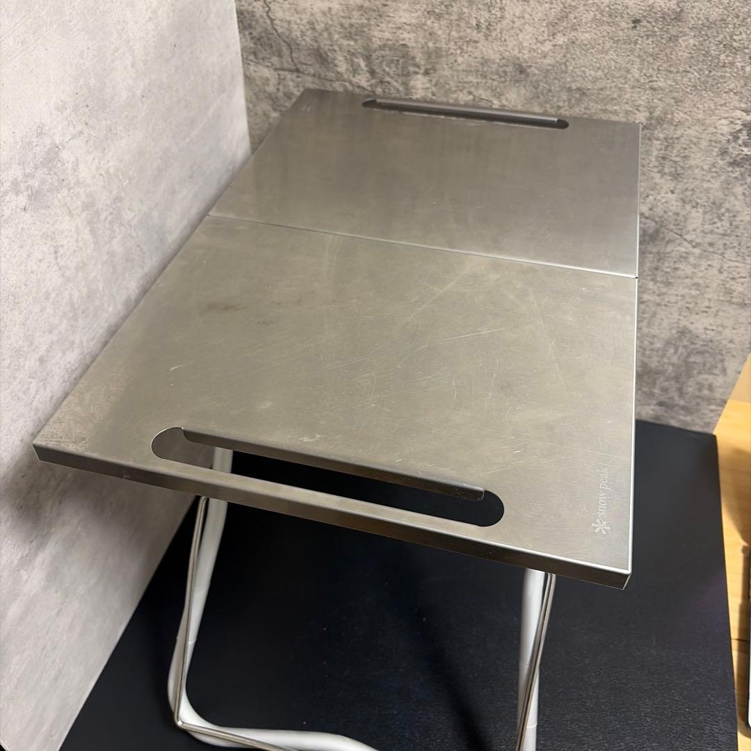 スノーピーク 焚き火 MYテーブル ステンレス 折りたたみ　LV-039