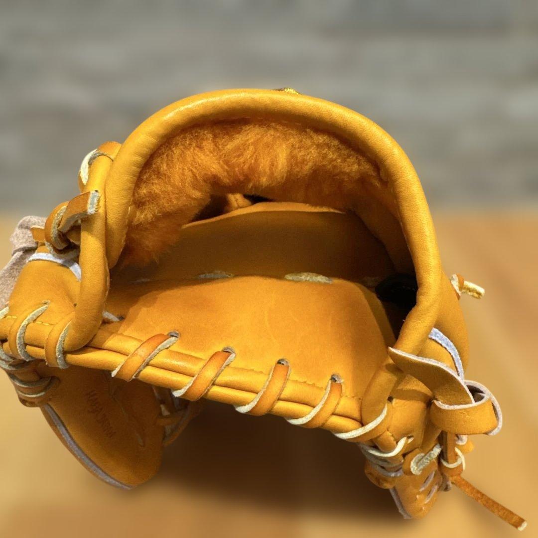 MizunoPro 硬式グローブ オレンジ