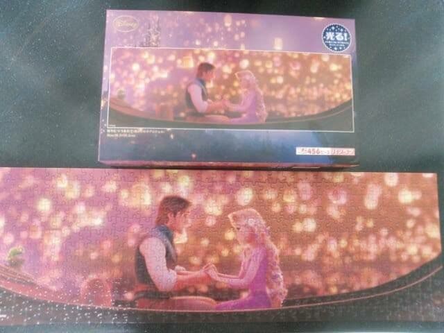 塔の上のラプンツェル パズル完成品 フレーム付き