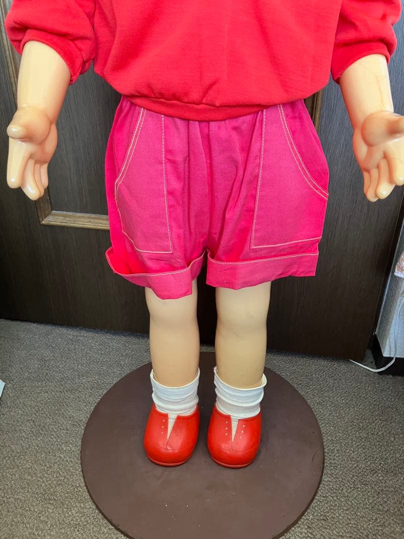 ##不二家店頭ペコちゃん台座あり