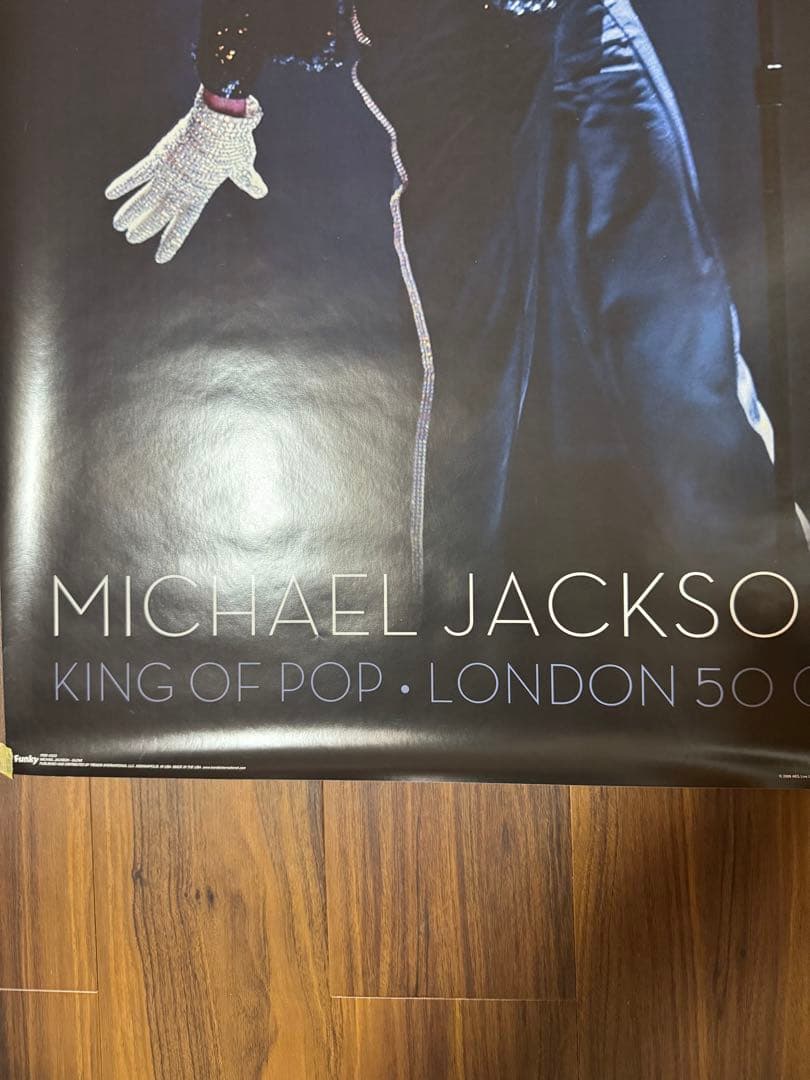 マイケルジャクソン THIS IS IT O2 ツアー ライブ会場用ポスター