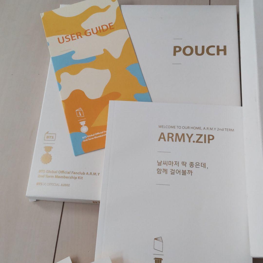 BTS 防弾少年団　会報誌　ARMY　ZIP 2期　グローバル　写真集　トレカ