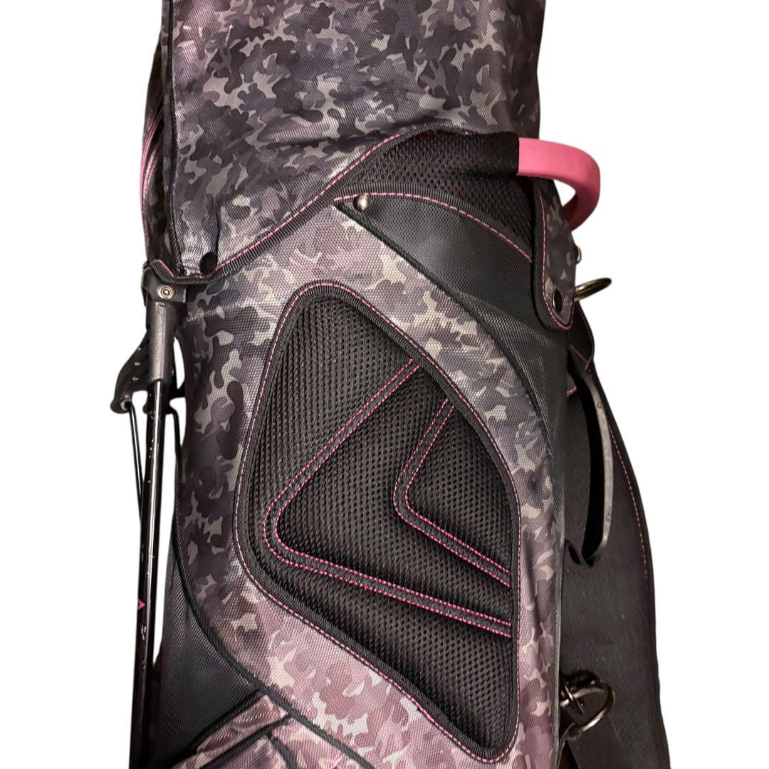 Callaway スタンドキャディバッグ カモフラベアー迷彩柄/ピンク