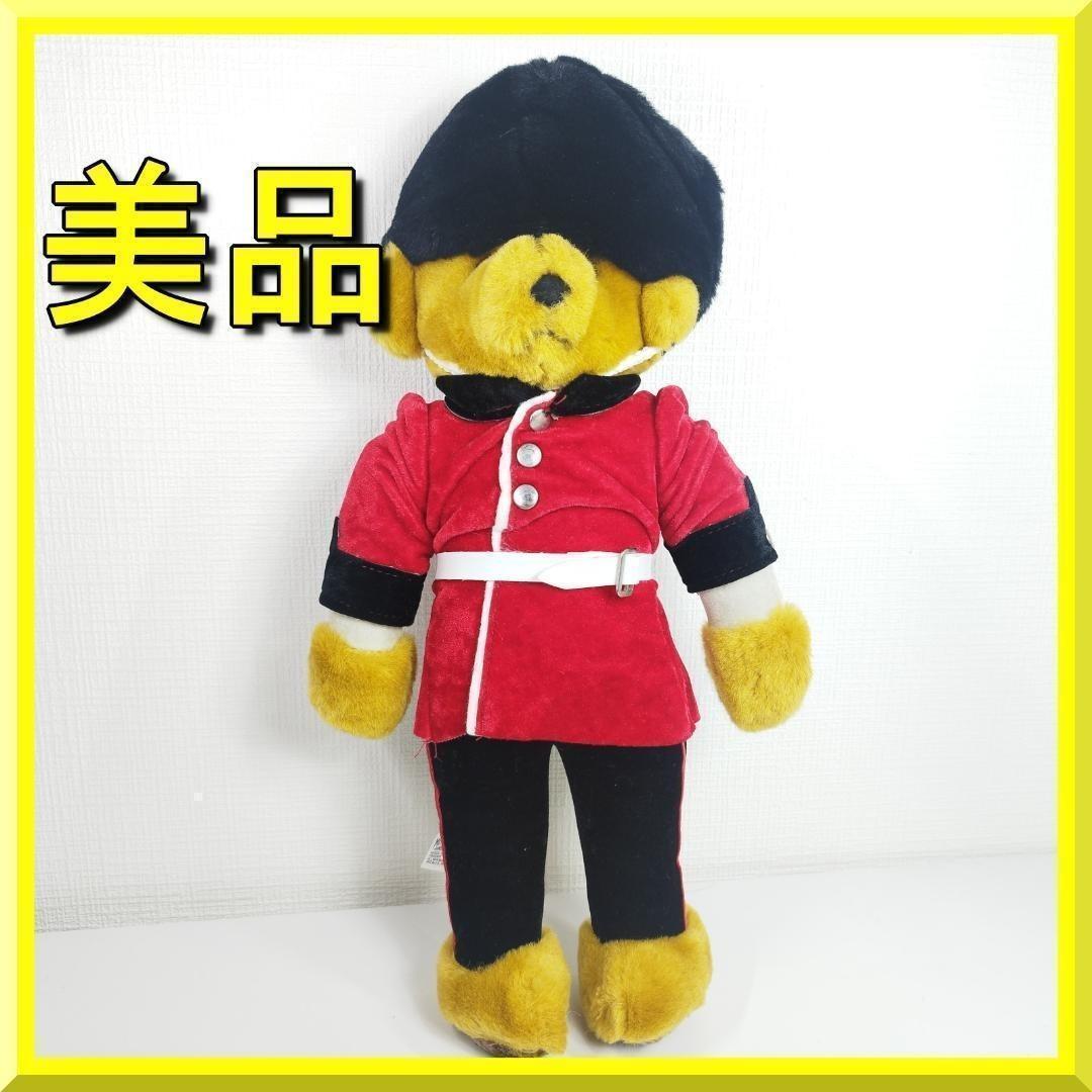 メリーソート テディベア 美品 兵士 人形 ぬいぐるみ ロンドン警視庁 h28T