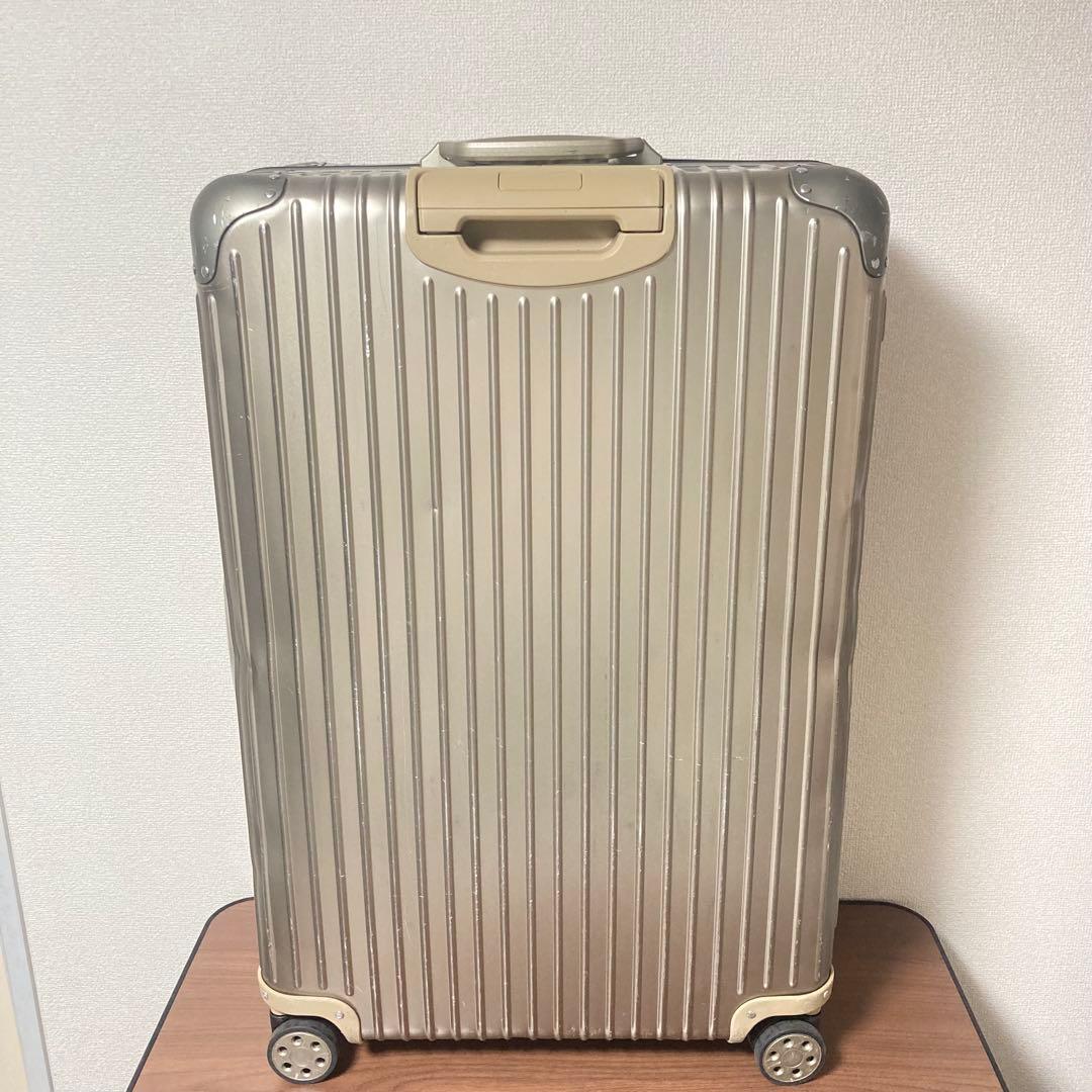 廃盤 リモワ トパーズ チタニウム 98L ゴールド