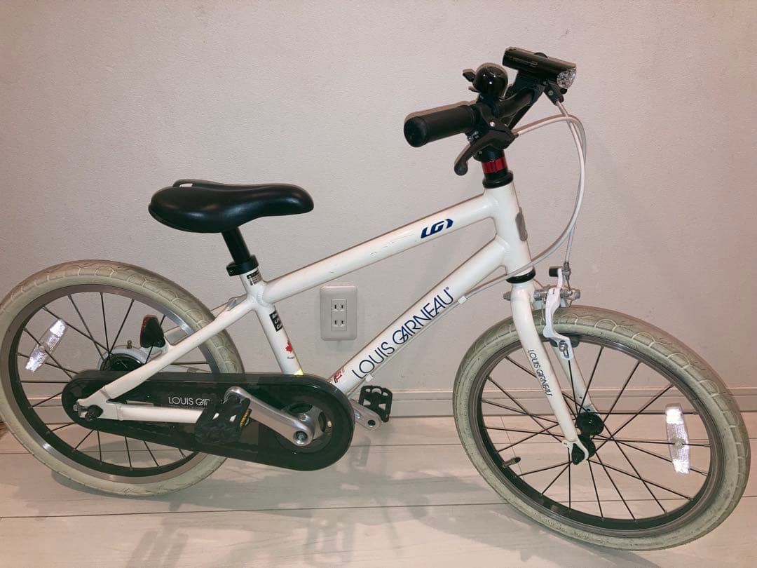 【東京都内受け渡し】ルイガノ　キッズ自転車18インチ　白