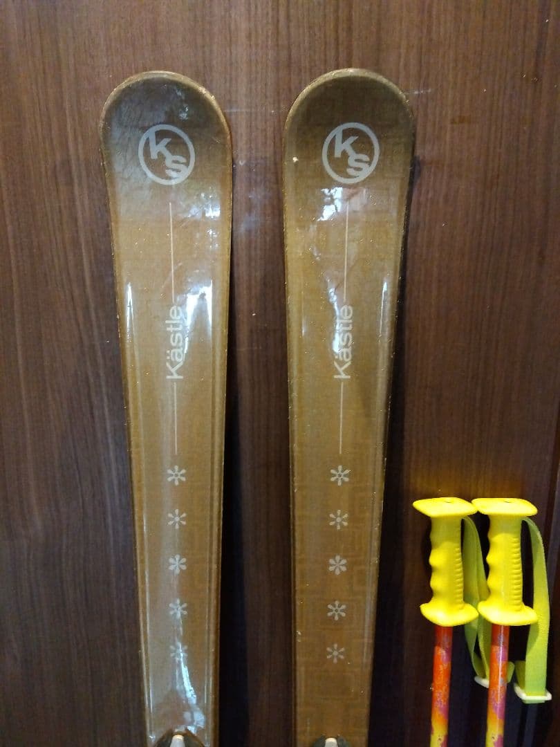 ★お買い得品★ KASTLE レディース用 スキーセット メンテ・WAX済み✔