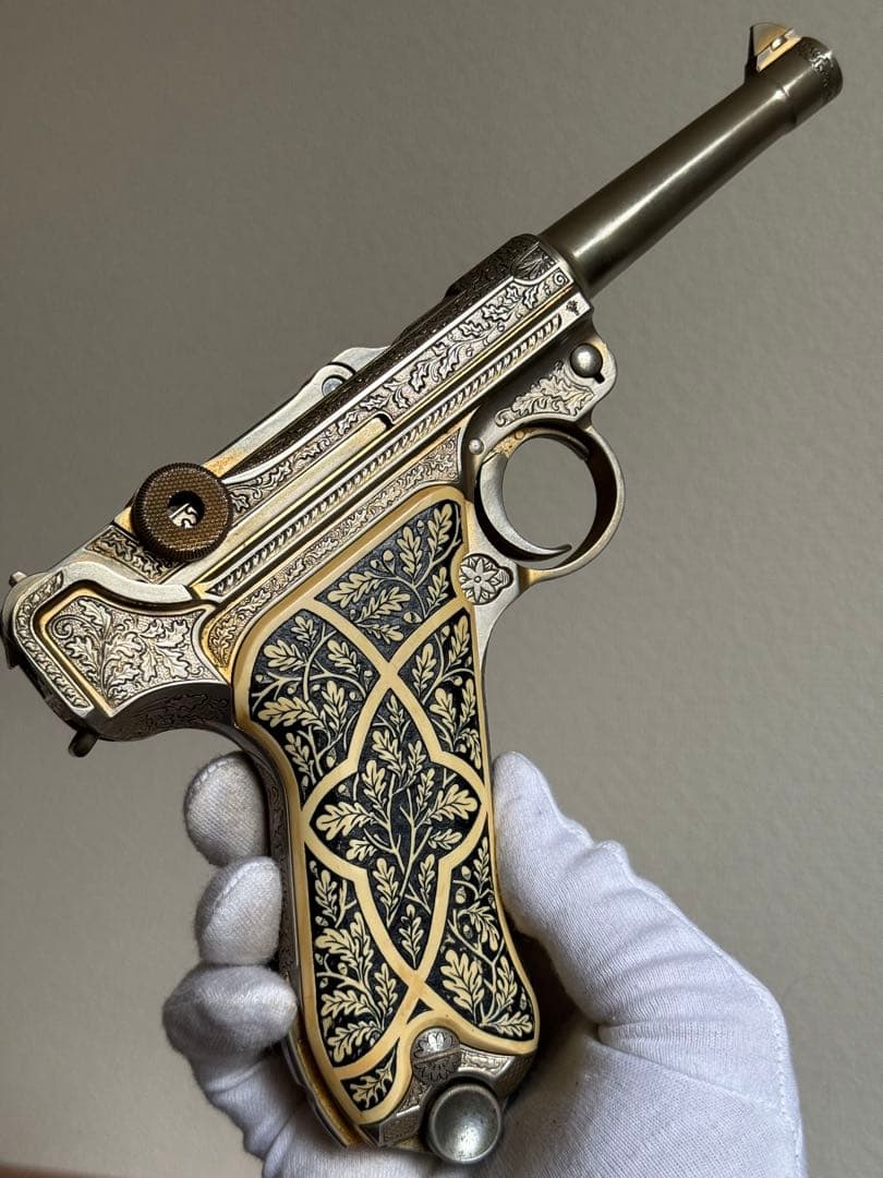 マルシン ACG ゴールド ルガー P08 ゲーリングルガー 金属 モデルガン