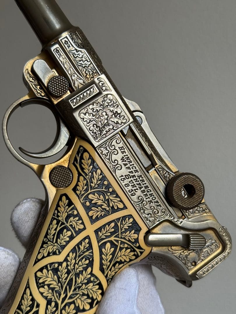 マルシン ACG ゴールド ルガー P08 ゲーリングルガー 金属 モデルガン