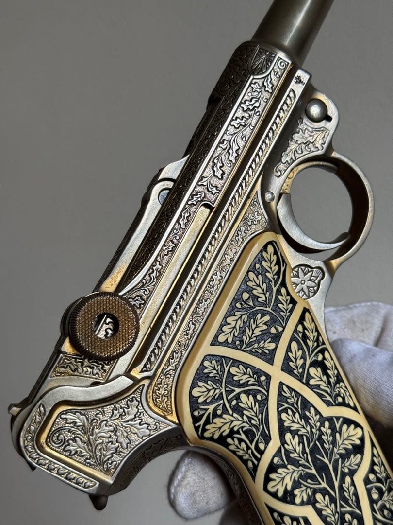 マルシン ACG ゴールド ルガー P08 ゲーリングルガー 金属 モデルガン