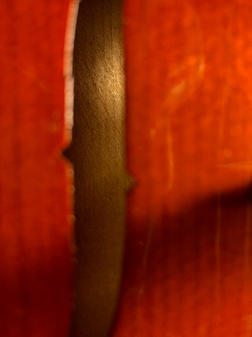 【駒&魂柱調整済】ノーラベル4/4中古バイオリン　型名製造年月日不明