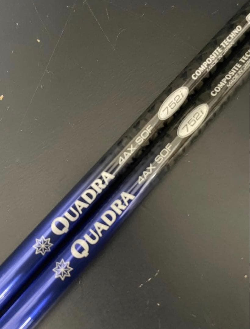 [新品] クアドラ 752i アイアン用 シャフト 2本セット
